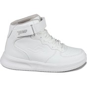 Resim Jump 16308 Yüksek Bilekli Beyaz Kadın Sneaker Günlük Spor Ayakkabı 