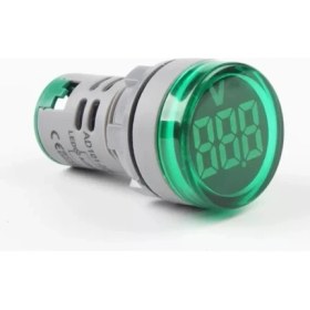 Resim Swion AD22-22V 22MM Dijital Voltmetre 20-500V Ac Yeşil 