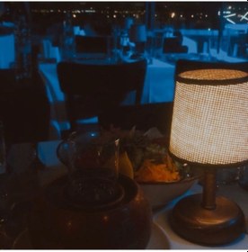 Resim Riolight Bakır Eskitme Retro,rustik,vintage Ledli Pilli Abajur Ge 