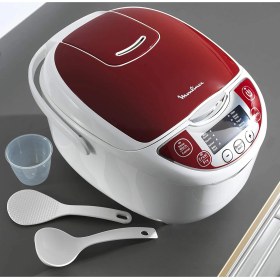 Resim Moulinex - Multicooker, 12 Program, Pirinç Pişirici ve Buharda Pişirme, 5 L Kapasite, 750 W Güç, Çıkarılabilir Yapışmaz Kap, Fuzzy Logic Teknolojisi MK705111 [komutlar Ingilizce] 