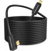 Resim Cablecreation Usb-C Fiber Optiik Kablo 5m 10GBPS ( 16.4 Ft ) For Vr 