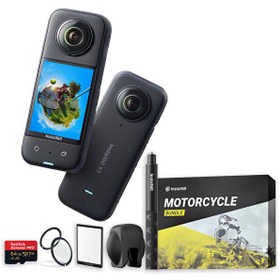 Resim Insta360 X3 360 Derece Kamera Motosiklet Kiti Insta360