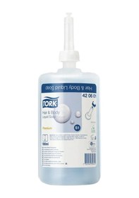 Resim 1 Ad. Tork Sıvı Sabun Dispenseri Beyaz 560000 + 1 Litre Tork Sıvı Sabun Premium Hediyeli 