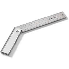 Resim Hultafors Quattro25 Ayarlı Üç Açılı Çelik Gönye 250 MM 253103 