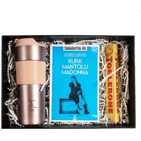 Resim Kürk Mantolu Madonna & Kişiye Özel Termos 