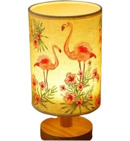 Resim Szypzstore Chinese Purchaser En Iyi Çin Tarzı Dıy Gece Işıkları Flamingo Noel Hediyeleri Bxerd8 Sari 