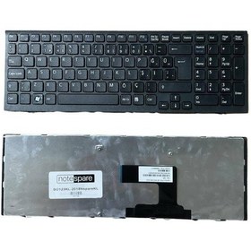 Resim Sony İle Uyumlu Vaio Vpc-el17fx, Vpc-el17fx/b, Vpc-el17fx/w Notebook Klavye Siyah Tr 
