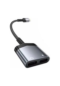 Resim Go Des GD-UC070 2in1 Lightning Şarj Ve Ses Adaptörü Dönüştürücü 