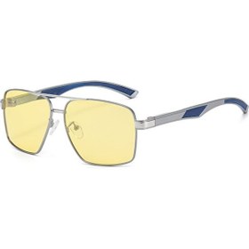 Resim Gu Wei Xuan Wang Stars Gündüz Ve Gece Çift Kullanımlı Fotokromik Sürüş Aynası Polarize Güneş Gözü Kristal 