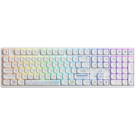 Resim Akko Cinnamoroll Star 5108B Plus V3 Piano Pro Switch RGB Kablosuz Mekanik Oyuncu Klavye 
