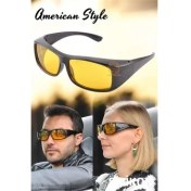 Resim Winwinstore Güvenli Gece Sürüş Görüş Gözlüğü Sis Far Işık Önleyici Anti-Fog Gözlük 