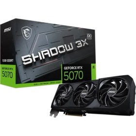 Resim Hsc Bilişim Msi Geforce RTX5070 12G Shadow 3x Oc 12GB Gddr7 192BIT 1xhdmi 3xdp Ekran Karti 