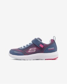 Resim Skechers Dynamic Tread - Journey Time Büyük Kız Çocuk Gri Spor Ayakkabı 303387l Ccpk Gri 