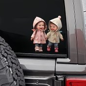 Resim Motosikletler ve Dizüstü Bilgisayarlar için Şık Su Geçirmez Vinil Stickerlar - Dayanıklı ve Çiziklere Dayanıklı, Araba Tamponları, Kamyonlar, SUV'lar için Mükemmel | İdeal Cadılar Bayramı ve Noel Hediyeleri, Şenlikli Tatil Süsleri | Canlı Tasarım | Dayanıklı Vinil 