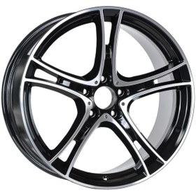 Resim EMR-19247-09 8.0x19" -5x120 ET35 66.6 Black Diamond Jant (4 Adet) 