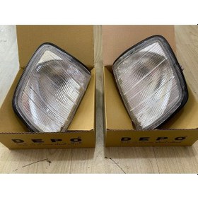 Resim Mercedes W124 Beyaz Sinyal Lambasi Seti Depo Marka 494803945 