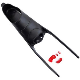 Resim Oceanus Pro Plastic Fin Long Blade Değiştirilebilir Pala Palet Siyah-41-42 