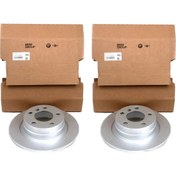 Resim Bmw F20 Kasa 116d Arka Fren Disk Takımı Orijinal 34216792225 