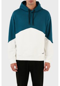 Resim Armani Exchange Erkek Sweat 6rzmlb Zj4xz 21cn Lacivert-beyaz Beyaz 