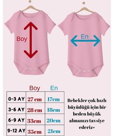 Resim Kısa Kollu 5'li Organik Pamuk Çıtçıtlı Bebek Body&zıbın Siyah,kırmızı,ekru,pembe,beyaz Çok Renkli 