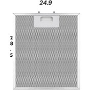 Resim Termikel Ankastre Davlumbaz Alüminyum Filtre Uyumlu (249mmx285mm)(36135) 