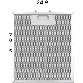 Resim Termikel Ankastre Davlumbaz Alüminyum Filtre Uyumlu (249mmx285mm)(36135) 