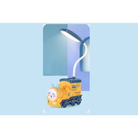 Resim hediyeconcepti Sevimli Karikatür Lokomotif Tren Masa Ve Gece Lambası 