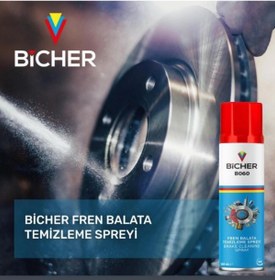 Resim BİCHER Bicher Fren Balata Temizleme Spreyi 500ml 