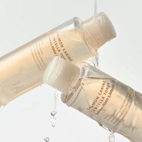 Resim Heveblue - Salmon Caring Centella Toner (Yağ-Nem Dengeleyici ve Canlılık Verici %82 Centella Suyu & PDRN İçeren Tonik) 200ml 
