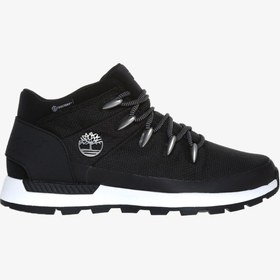 Resim Timberland Sprint Trekker Mid Lace Up Waterproof Erkek Siyah Sneaker Tb0a266b0151 