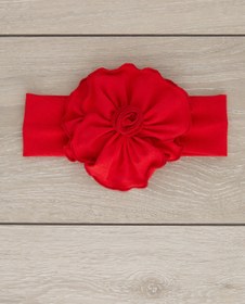 Resim Babygiz El Yapımı Yumuşak Eşsiz Aksesuarlı Doğal Pamuklu Penye Bebek Çocuk Kız Bandana Bahar Serisi 