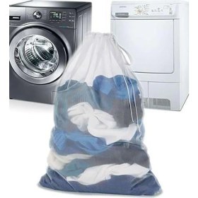 Resim Techno Station Çamaşır Yıkama Filesi Renkli Ipli 40X60 cm (Büyük Boy) 