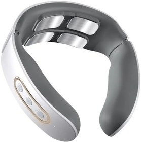 Resim Çok Fonksiyonlu Boyun Masaj Aleti - Elektrikli Ve Isıtmalı Beyaz 