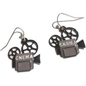 Resim Kamera Sinema Küpe Çok Renkli 