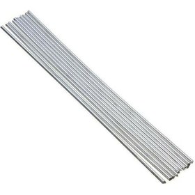 Resim Folinda Alüminyum Sadece Alüminyumla Kaynaştırılabilir Katı Çekirdekli Kaynak Teli 33cm X 3.2mm 10 Adet 