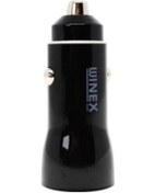 Resim Winex W001 Usba Çift Çıkışlı 3.1A Araç Şarj Aleti Siyah 