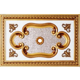 Resim Dikdörtgen Kahve Saray Tavan Göbek 60*90 cm 