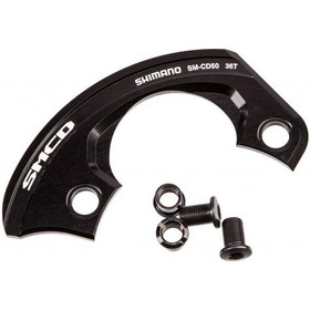 Resim Shimano Sm-cd50 Zincir Kılavuzu İçin Zincir Koruması 36t Siyah - Kırmızı 