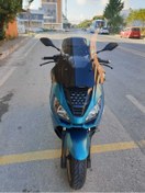 Resim Motocam Peugeot Pulsion 125 Siperlik Ön Cam 2022 2024 Model 68cm Şeffaf Renkli 4mm 