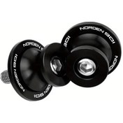 Resim Hightower Norden 901 2020-2024 Motorcycle M10 Swingarm Spools Slider Siyah Paddock Stand Bobinleri 