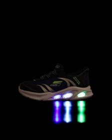 Resim Skechers Meteor-lights Erkek Çocuk Lacivert Işıklı Spor Ayakkabı Lacivert - Siyah 