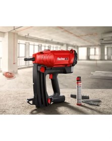 Resim Fischer Fi̇scher Fgc 100 Gazli Çi̇vi̇ Çakma Tabancasi +Dfn 30 Beton Çi̇vi̇si̇ (30.240 Adet= 30 Kutu) 