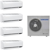 Resim Samsung Wind Free (AJ100TXJ5KH/EA) 9+12+18+18 BTU 10 Kw Dış Ünite A++ 18000 BTU 1+4 Sistem Multi Inverter Duvar Tipi Klima 