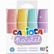 Resim Carioca Fosforlu Kalem Pastel 4 LÜ 43167 