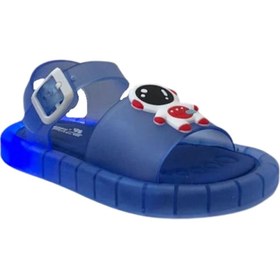 Resim Gezer 000183 Sax Mavi Işıklı Çocuk Terlik Sandalet 