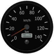Resim Ölçüsan 24v Elektronik Kilometre Saati cap 140 Mm 140 Km/h Bmc N11.14992 