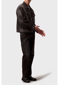 Resim Calvin Klein Erkek Kot Ceket Lv04rb796g Rdd Siyah Siyah 