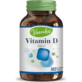 Resim Voonka Vitamin D 102 Yumuşak Kapsül 