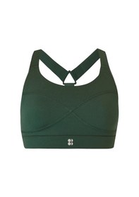 Resim Sweaty Betty Sweaty Betty Power Medium Support Sports Kadın Yeşil Fitness Bra 8022 Yeşil 