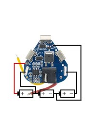 Resim 3S 6A 12,6V BMS Koruma Kartı Lityum Batarya 18650 Li-ion Lipo Pro 